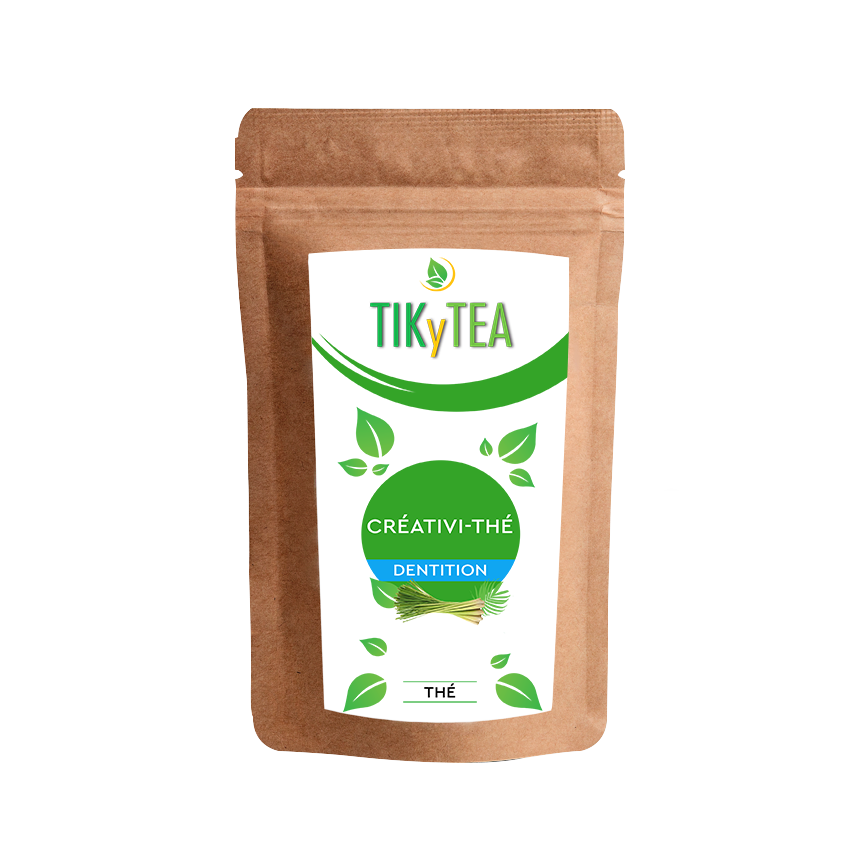 CRÉATIVI-THÉ - Thé Noir & Citronnelle - BIO - TikyTea