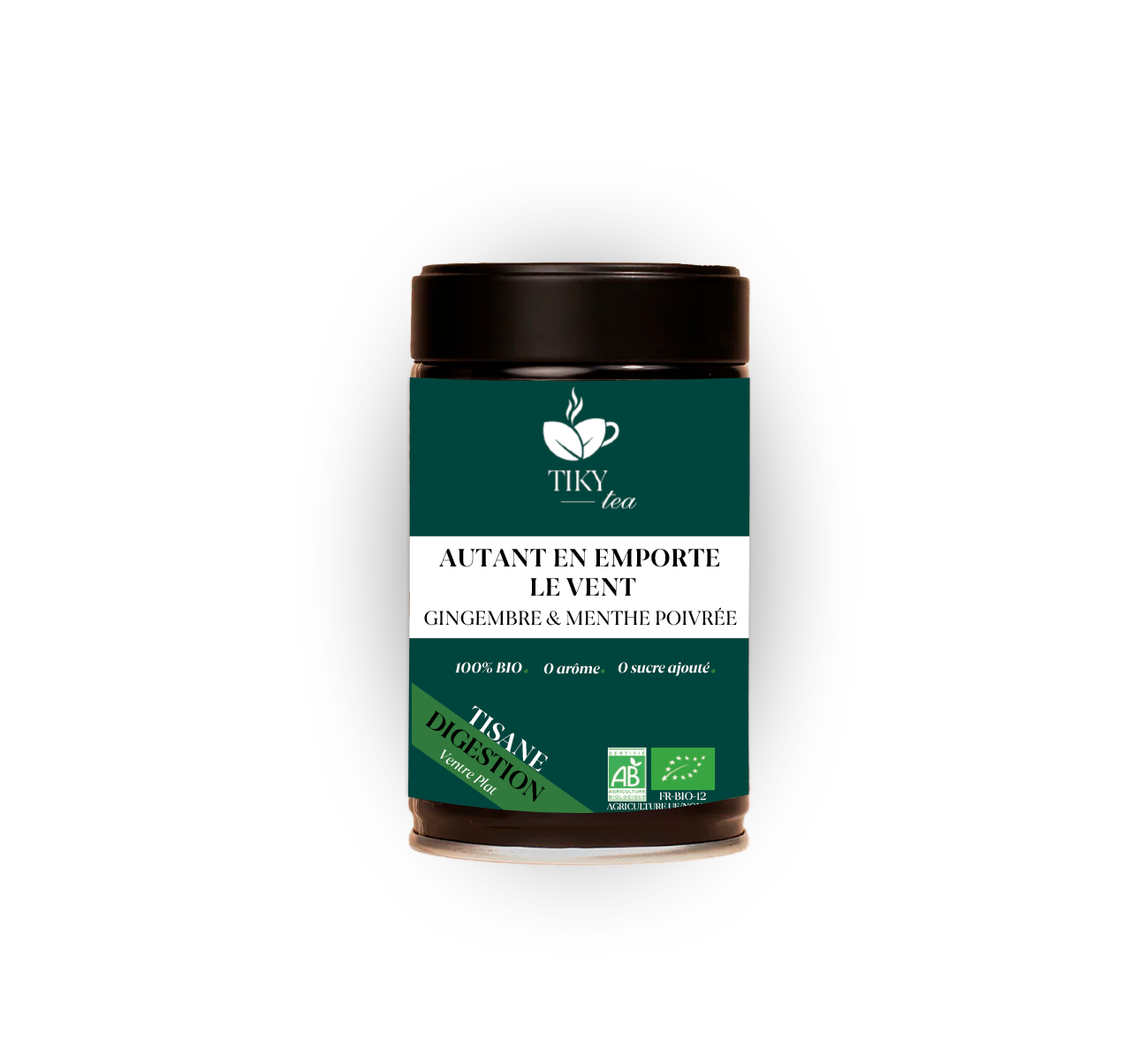 AUTANT EN EMPORTE LE VENT - Menthe poivrée & Gingembre - BIO - TikyTea
