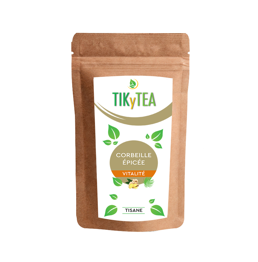 CORBEILLE ÉPICÉE - Gingembre - BIO - TikyTea