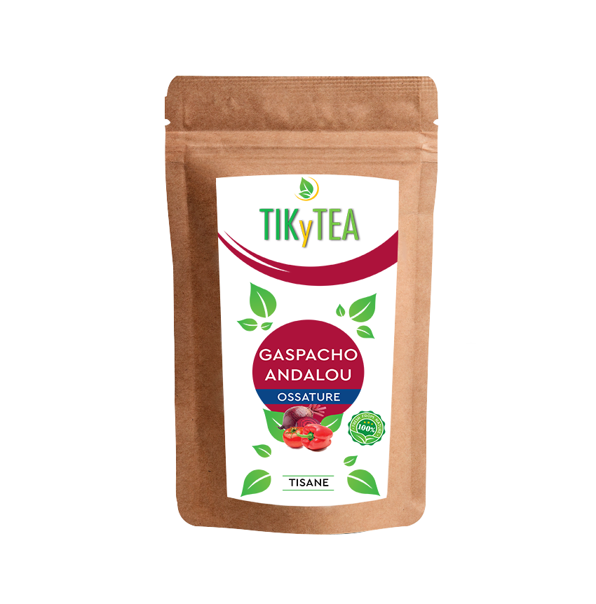 GASPACHO ANDALOU - Tomate & Poivron - TikyTea