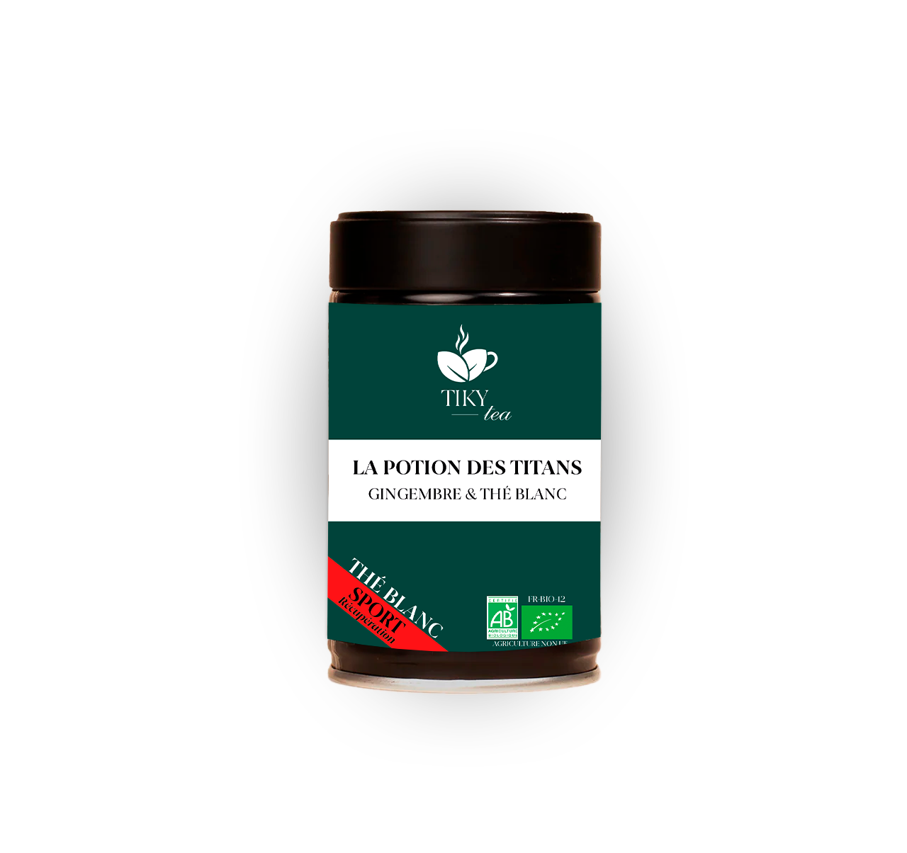 LA POTION DES TITANS- Gingembre & Thé blanc - BIO - TikyTea