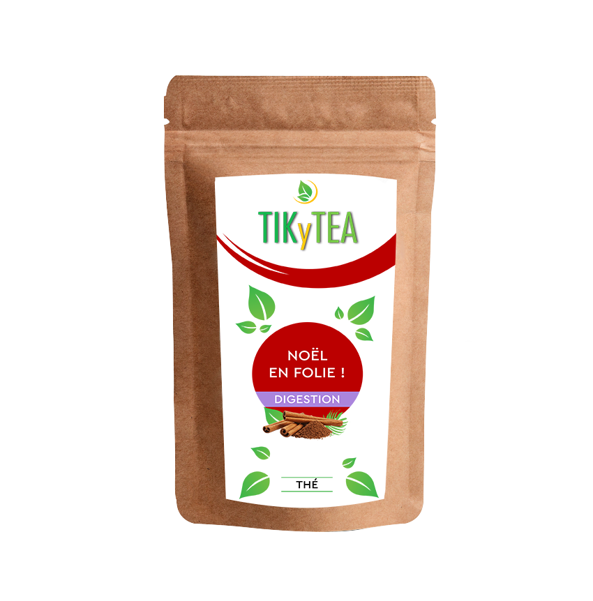 NOËL EN FOLIE ! - Cannelle & Thé Noir - TikyTea
