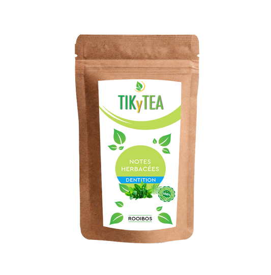 NOTES HERBACÉES - Menthe poivrée & Rooibos - TikyTea