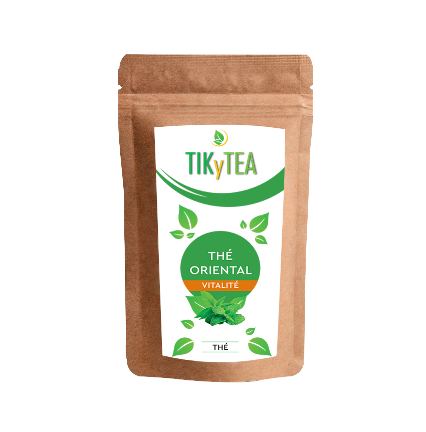 THÉ ORIENTAL - Menthe poivrée & Thé vert - TikyTea