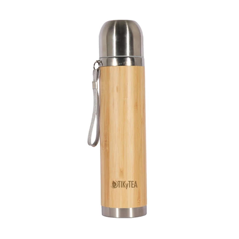 Thermos bambou - Thermos de voyage Bamboo - TikyTea