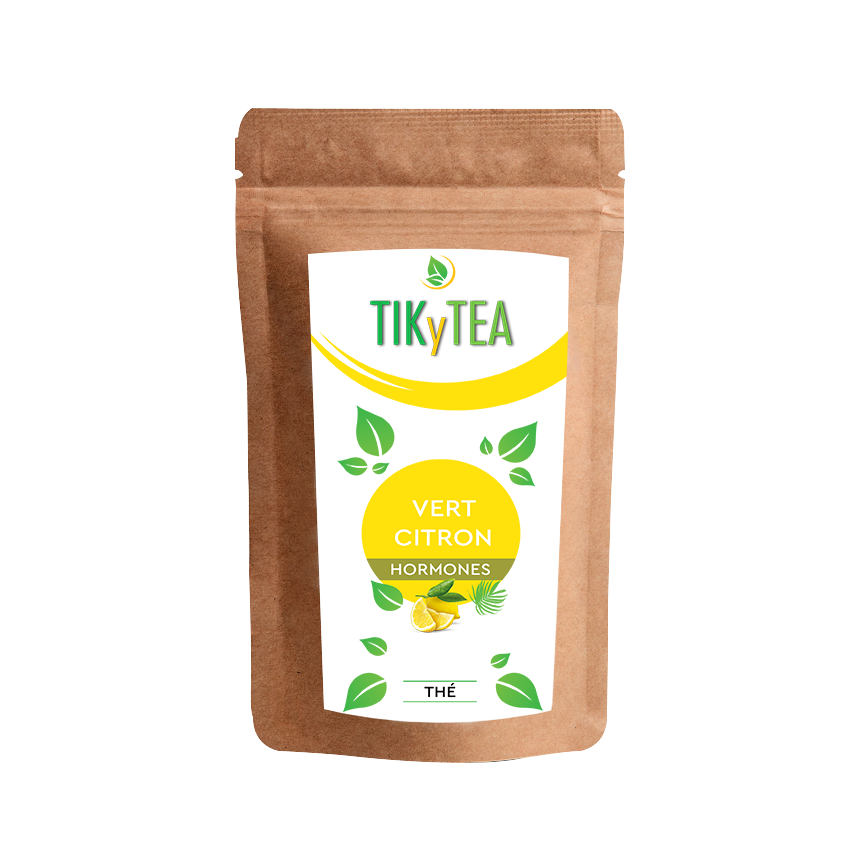 VERT CITRON - Thé vert & Citron - TikyTea