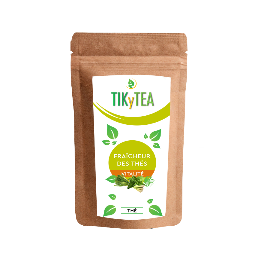 FRAÎCHEUR DES THÉS - Citronnelle & Menthe - BIO - TikyTea